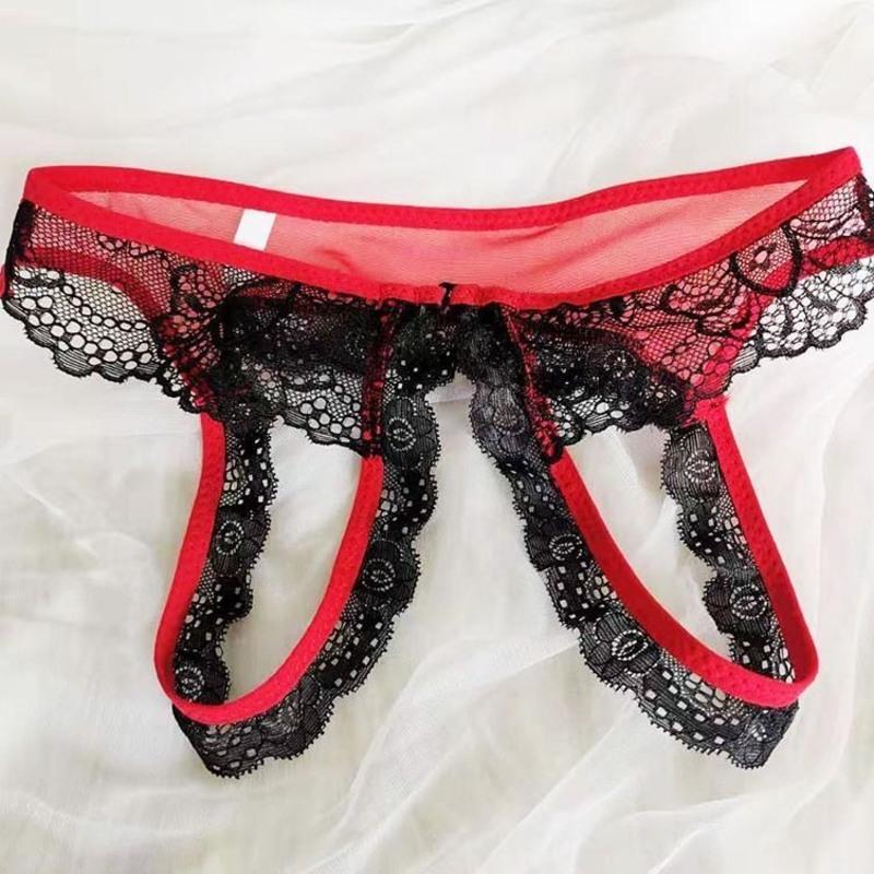 红色男一条m码不胖身材情趣内衣诱惑男士情侣情趣内裤女生免脱女性感