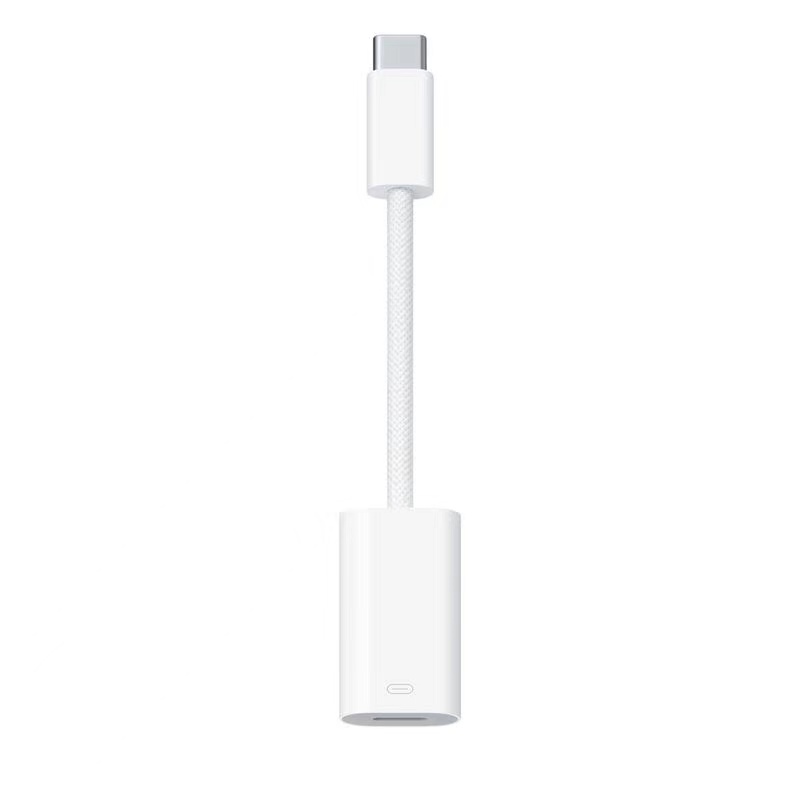 Apple/苹果USB-C/Typc-C 转闪电转换器(编织线 iPhone转接头手机转接头适用于iPhone15系列高清大图