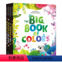 Big Book of 唯美认知大书(全4册) [正版]英文原版Big Book of 唯美认知大书低幼儿童英语启蒙数字