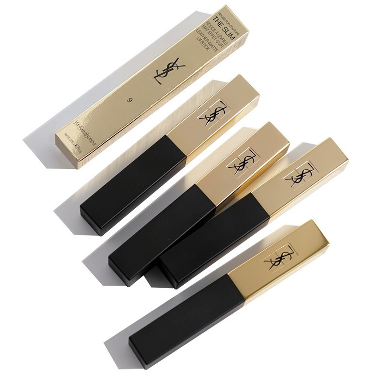 圣罗兰ysl小金条细管纯口红复古哑光口红丝绒哑光唇膏杨树林13纯正