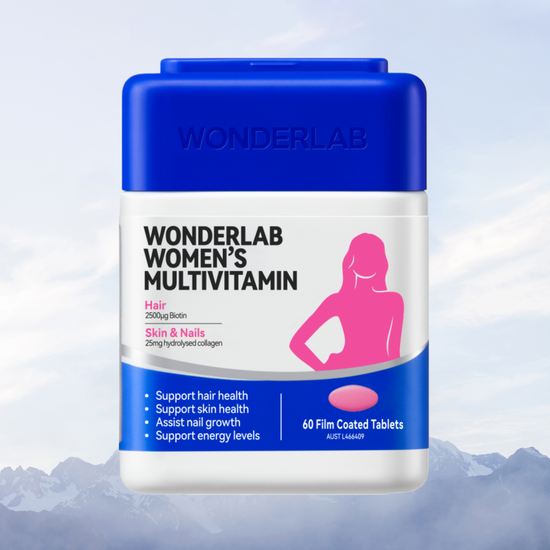 WONDERLAB 万益蓝女性复合维生素60片高清大图
