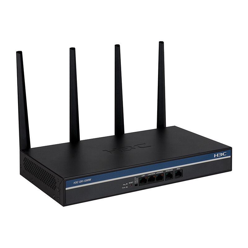 华三(H3C)GR-1200W 双频全千兆企业级wifi无线VPN网关路由器 替代ERG2-450W 1200M 无线路由器
