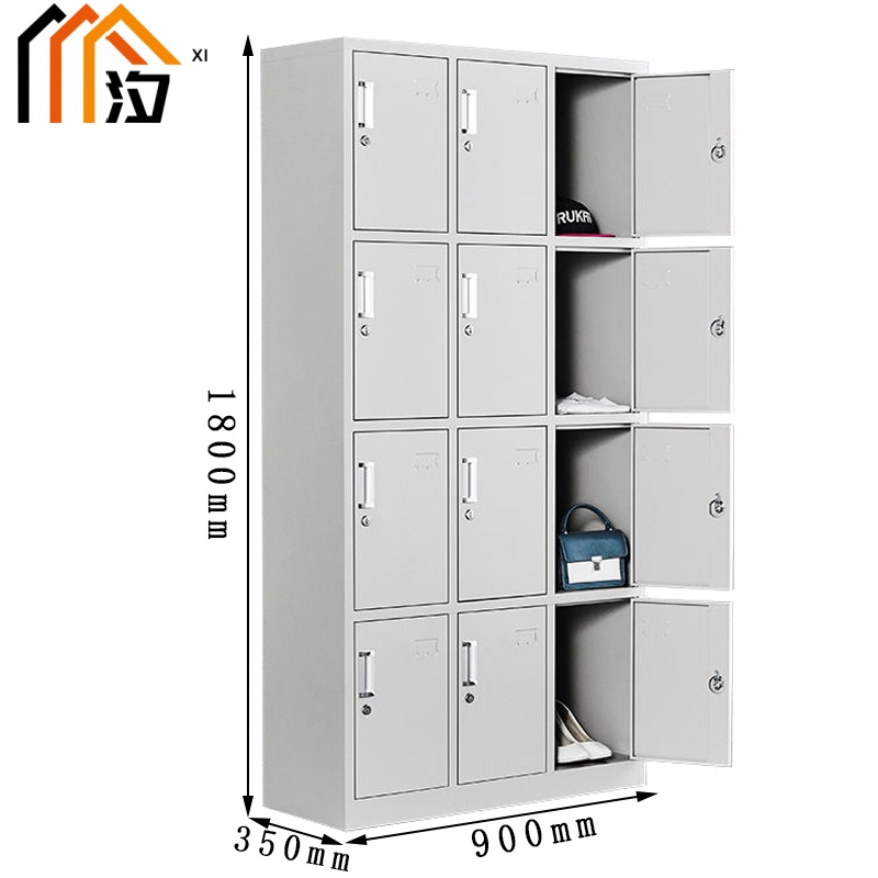 汐铁皮衣柜十二门台高清大图