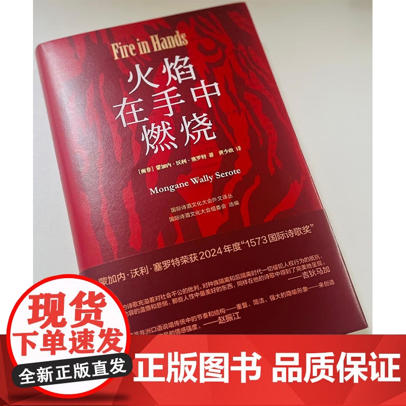 火焰在手中燃烧 蒙加内·沃利·塞罗特 著 诗歌高清大图
