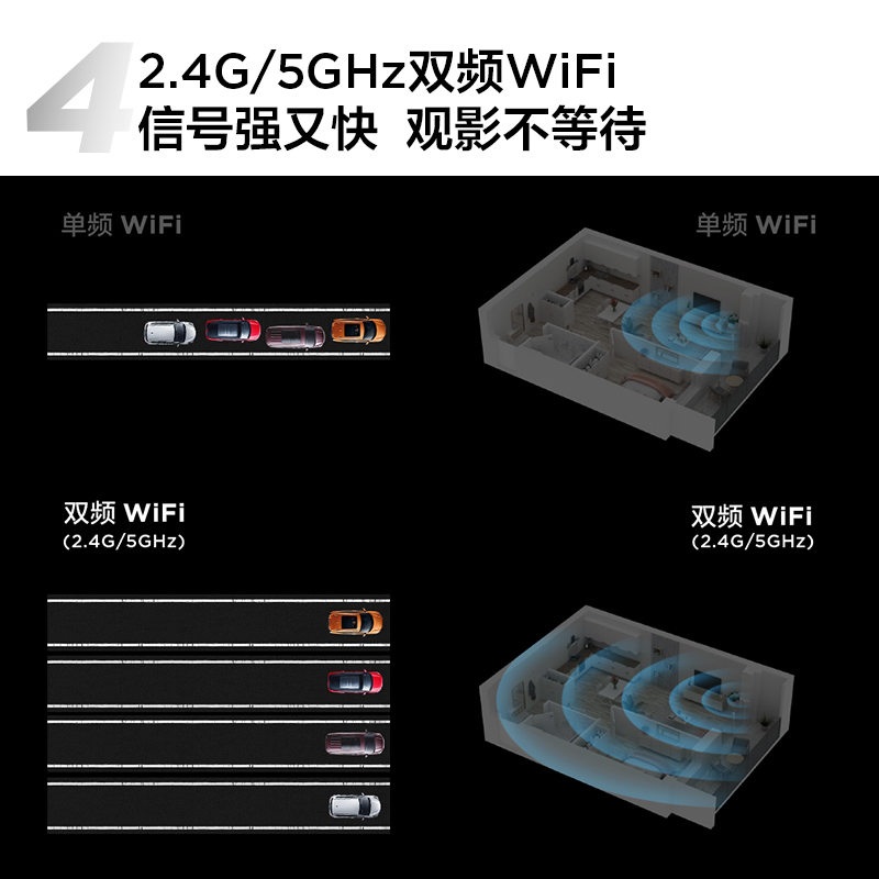 TCL 75V8E 75英寸120Hz高清声控投屏智能全面屏网络液晶平板电视