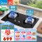美的(Midea)燃气灶天然气 煤气灶双灶 铜火盖 4.5kW大火力灶具 家用嵌入式 Q217A-M