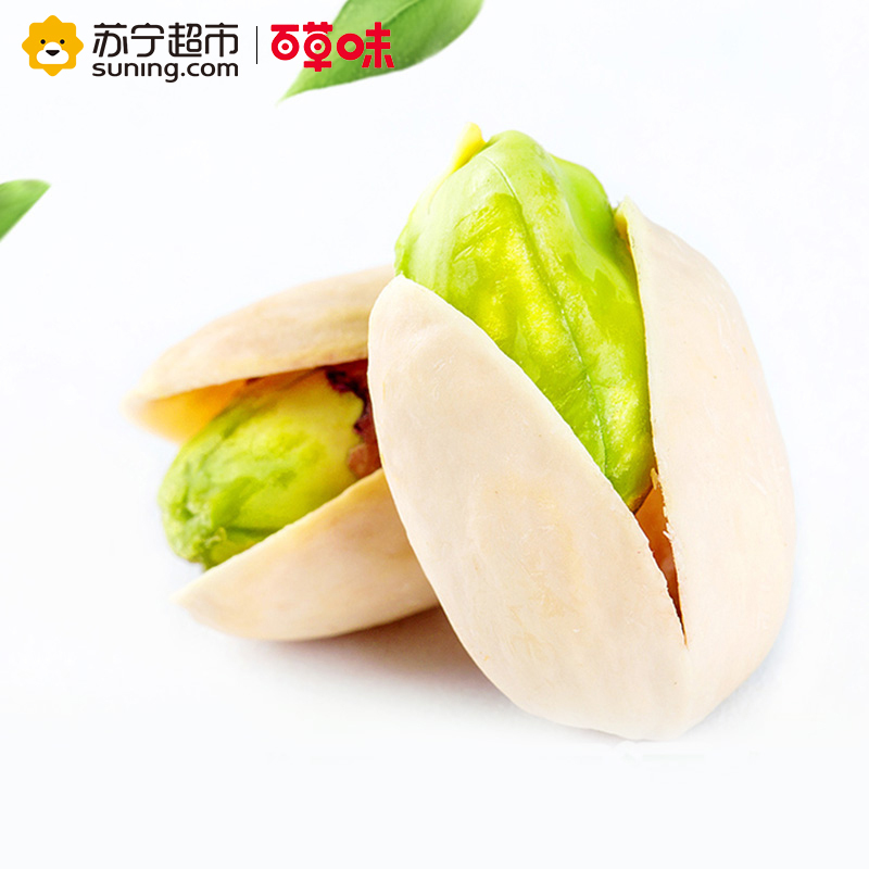 百草味 坚果 开心果盐焗味100g袋装(休闲零食)