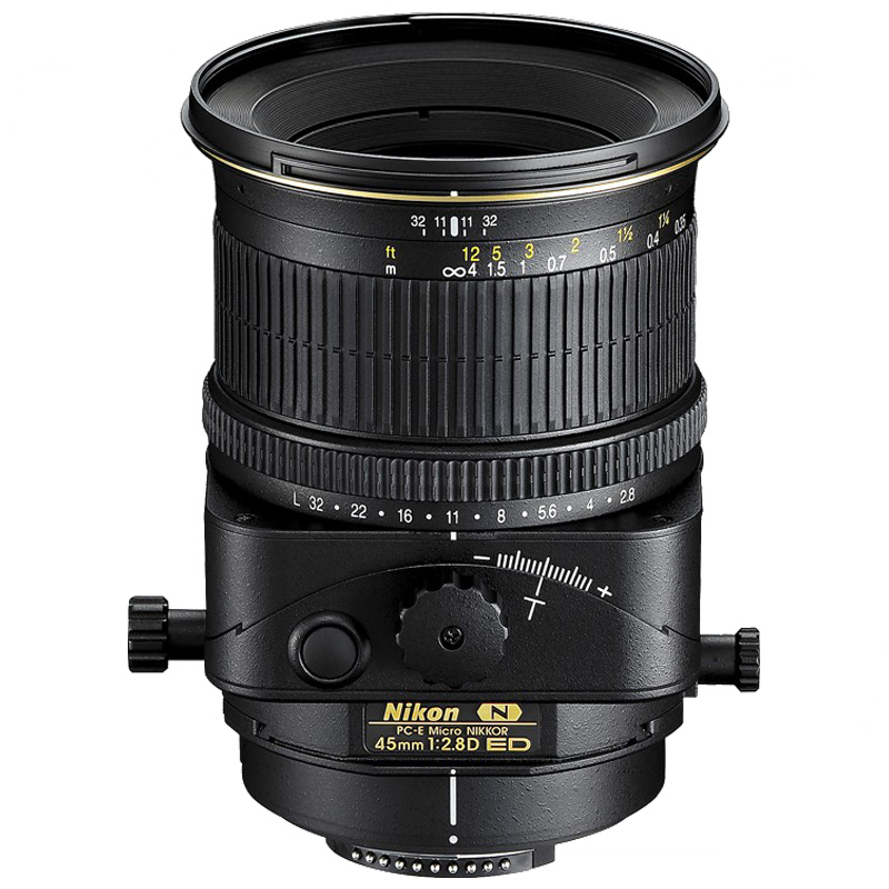 尼康(Nikon) PC-E 尼克尔 45mm f/2.8D ED 尼康卡口 77mm口径 移轴镜头