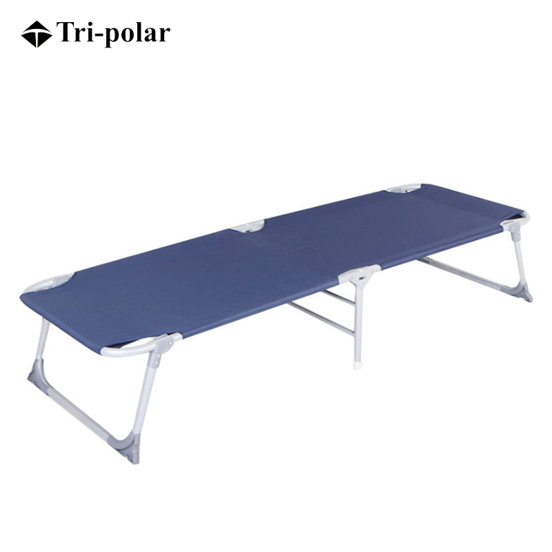 三极户外(Tripolar) TP1017 折叠床单人午睡简易床午休帆布行军床室内休息办公用床