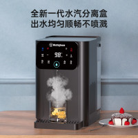 西屋(Westinghouse)台式即热式饮水机小型家用办公台式客厅免安装一键速热直饮机WFH40-W4S即热制冷型