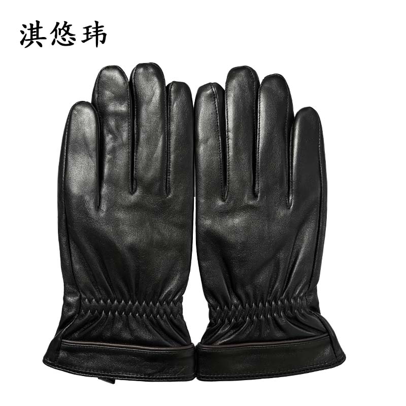 淇悠玮 整皮防寒皮手套 男款 双高清大图