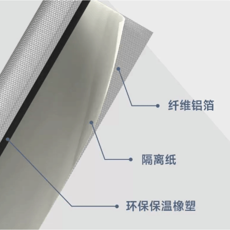 诚智旺 保温管 铝箔自粘开口管套 内径325mm/根图片