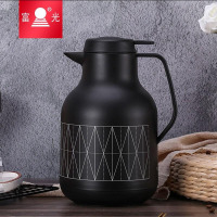 富光 欧式家用保温壶 1500ml 黑色开水瓶