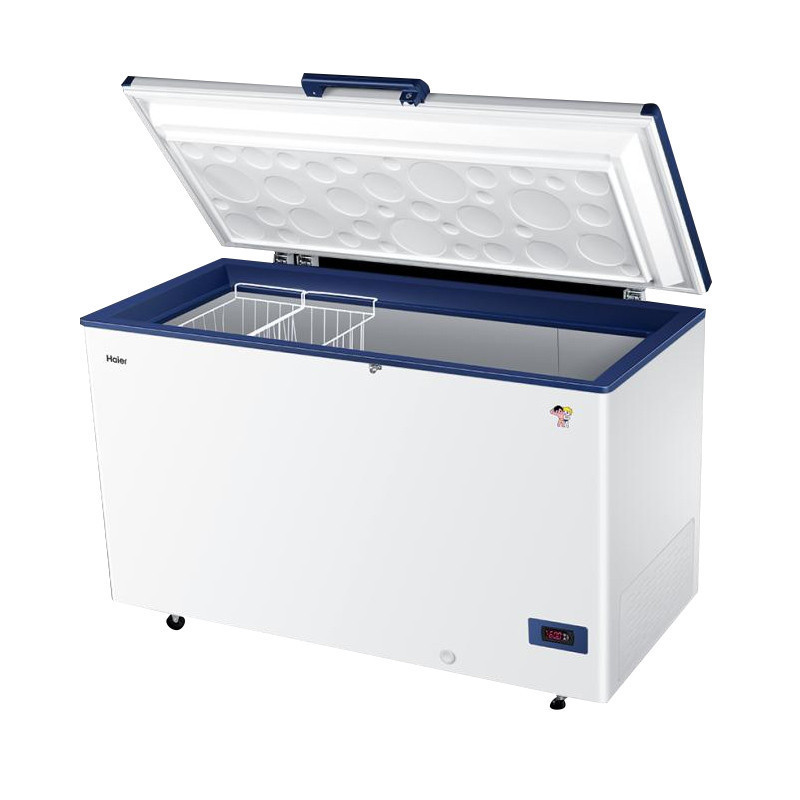 海尔(Haier)DW/BD-55W321EU1 321升 卧式单温冷藏冷冻转换冰柜 商用单门顶开门冷柜 低温柜