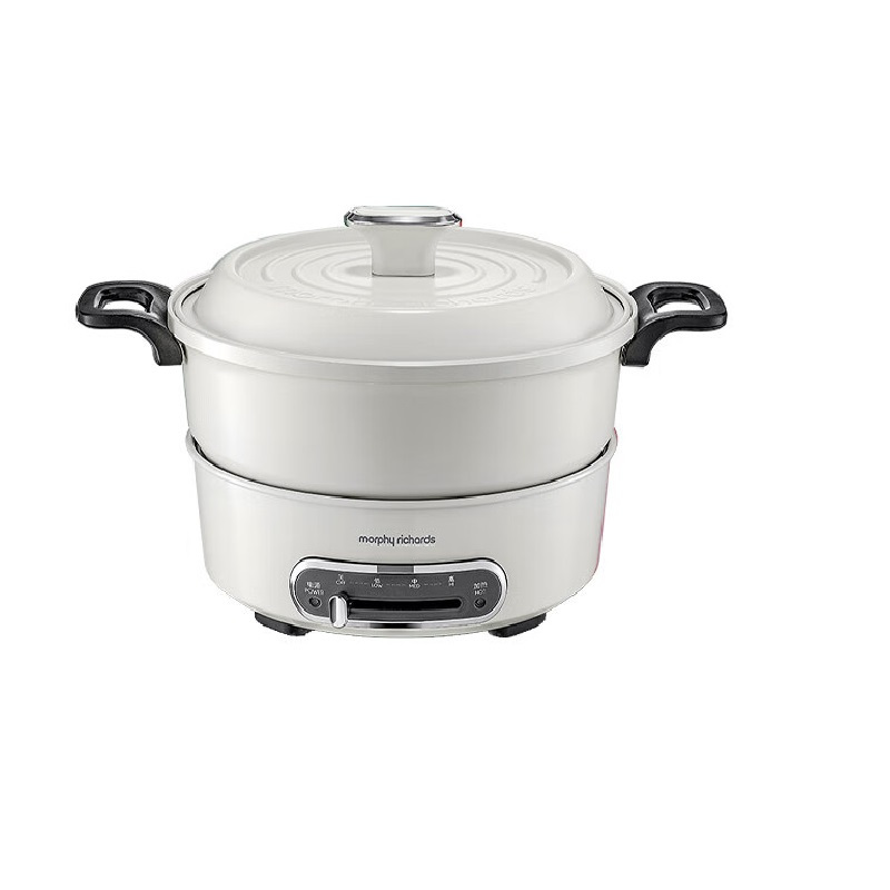 摩飞电器(Morphyrichards)MR9087多功能锅电火锅 3L (单位:台)富士白