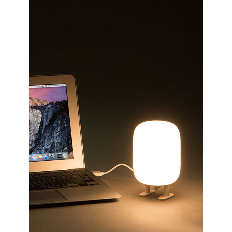 名创优品miniso台灯小m小夜灯创意摆件迷你居家led创意礼品