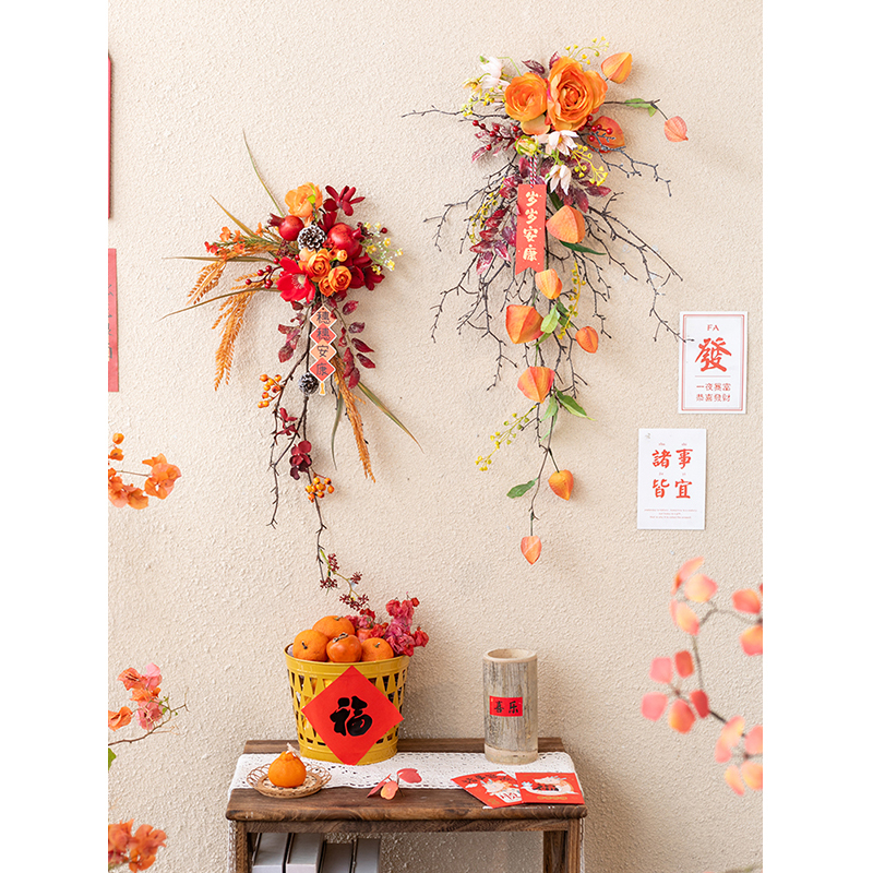 新年装饰小果浆挂件 75*40CM (单位:个)高清大图