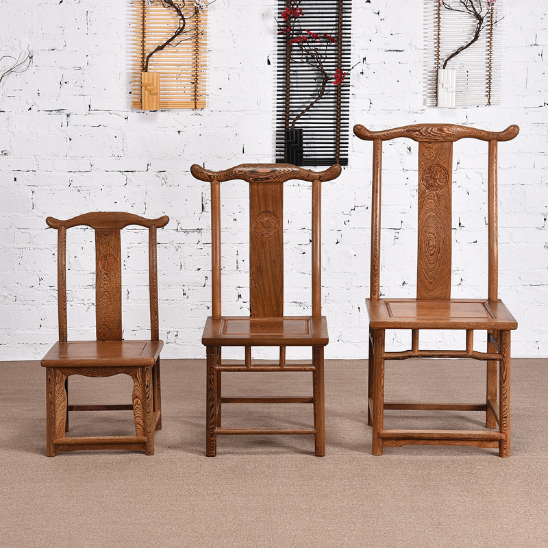 寻木匠椅子/凳子001 寻木匠红木餐椅鸡翅木官帽椅家用餐厅仿古中式