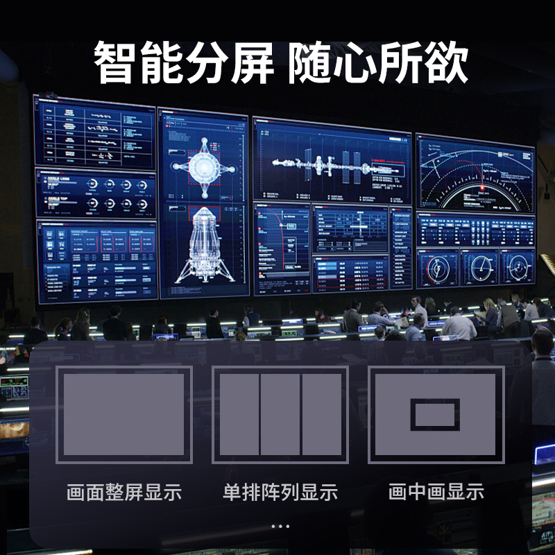 飞显 46英寸3.5mmLCD液晶拼接屏数据监控会议显示大屏 FX-LHD46P3ND(单位:台)高清大图