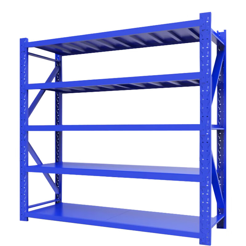 品雁众升 中型层板货架 2000*600*2000五层 承重500kg(定制款)组高清大图