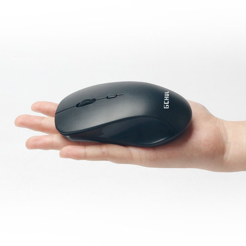 杰储(GCHUL) S100 可适配电脑手机平板多功能无线 鼠标 (计价单位:个) 黑色高清大图