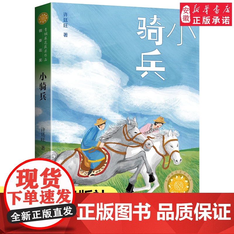 小骑兵 许廷旺著 青铜葵花获奖中国当代儿童文学作家作品三四五六年级小学生课外阅读书籍8-10-12周岁青少年读物 人民文