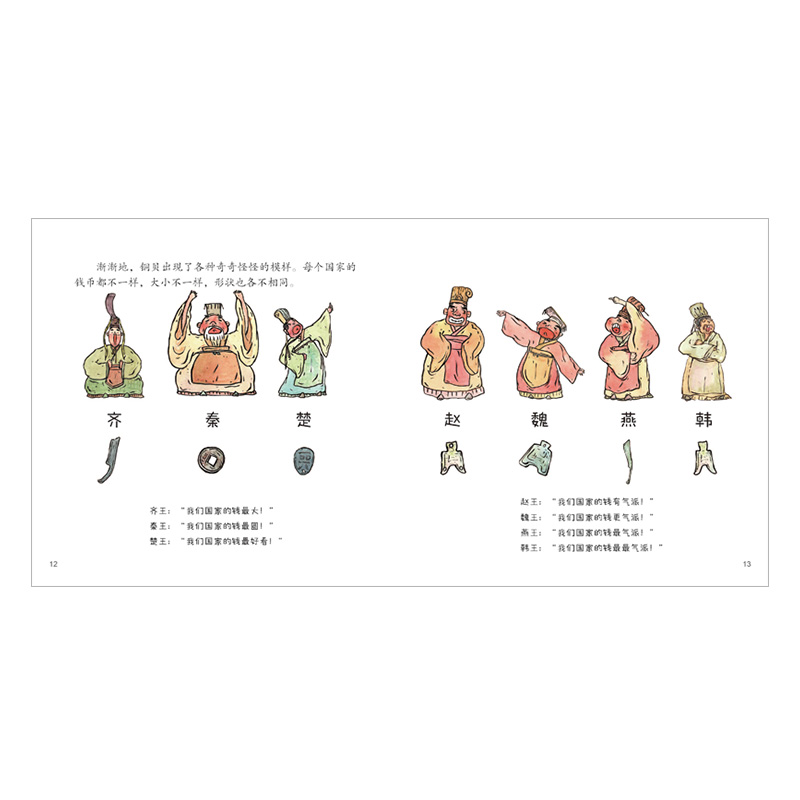 [正版]3-9岁哇 历史原来是这样 货币简史 狐狸家 给孩子的通识微百科 亲子读物 出版社童书 书籍高清大图