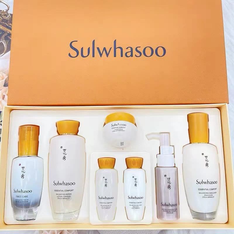 Sulwhasoo雪花秀全明星套装 水150ml乳125ml面霜65ml精华 补水保湿祛黄提亮淡化细纹改善暗沉图片