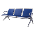 臻远ZY-JCY-17连排椅机场椅公共座椅等候椅 深蓝机场椅排椅三人位