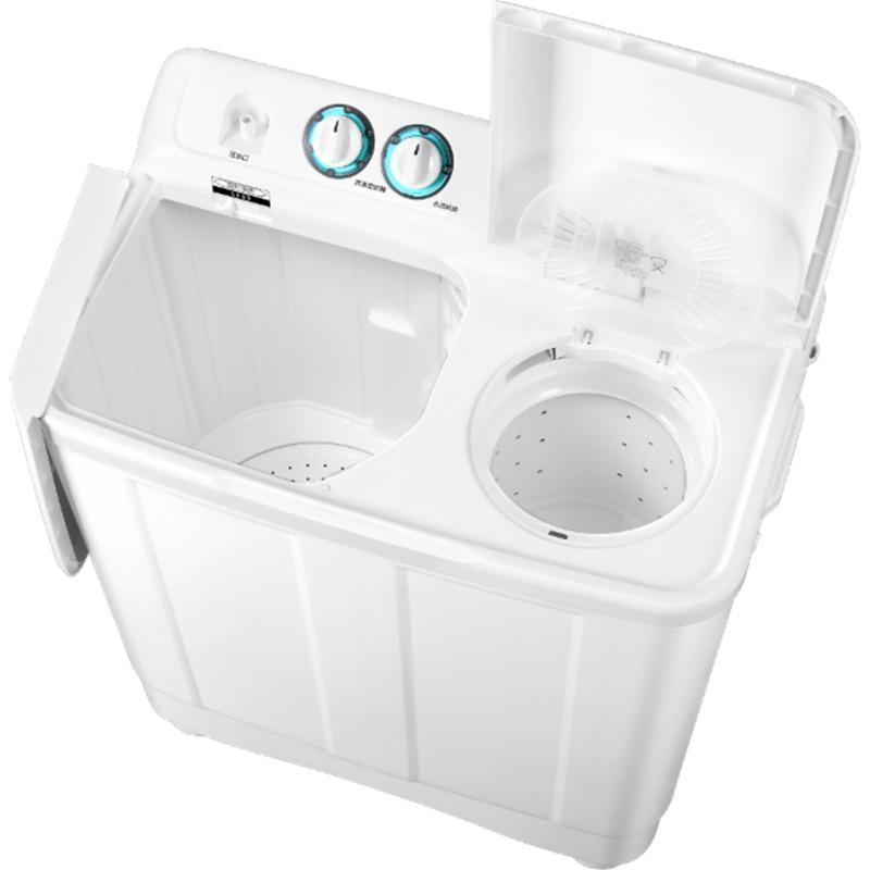 海尔(Haier)洗衣机双杠双桶9公斤半自动洗衣机 喷淋漂洗 洁净不残留 洗9公斤 脱5公斤