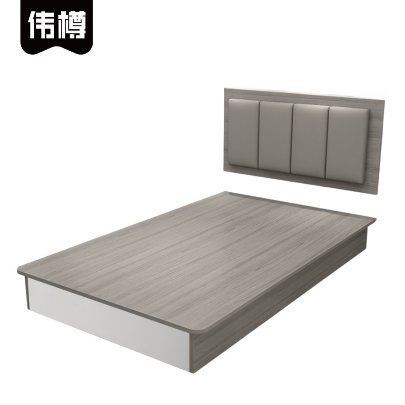 伟樽单人床120*200*86cm张高清大图