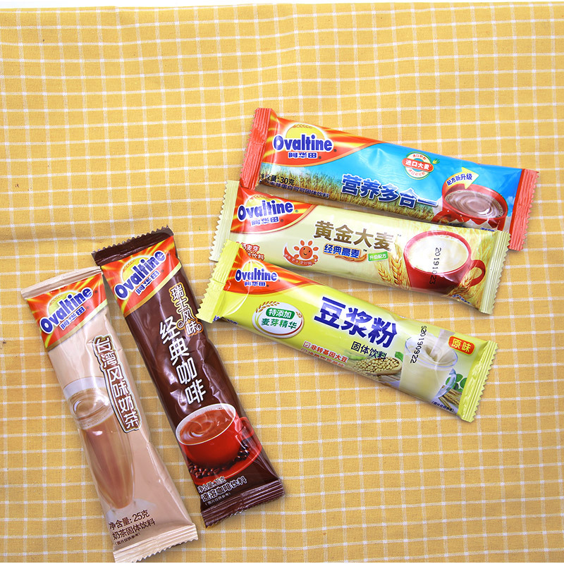 阿华田缤纷装冲饮奶茶咖啡豆浆可可粉黄金大麦5合一700g早餐速溶冲调饮品高清大图