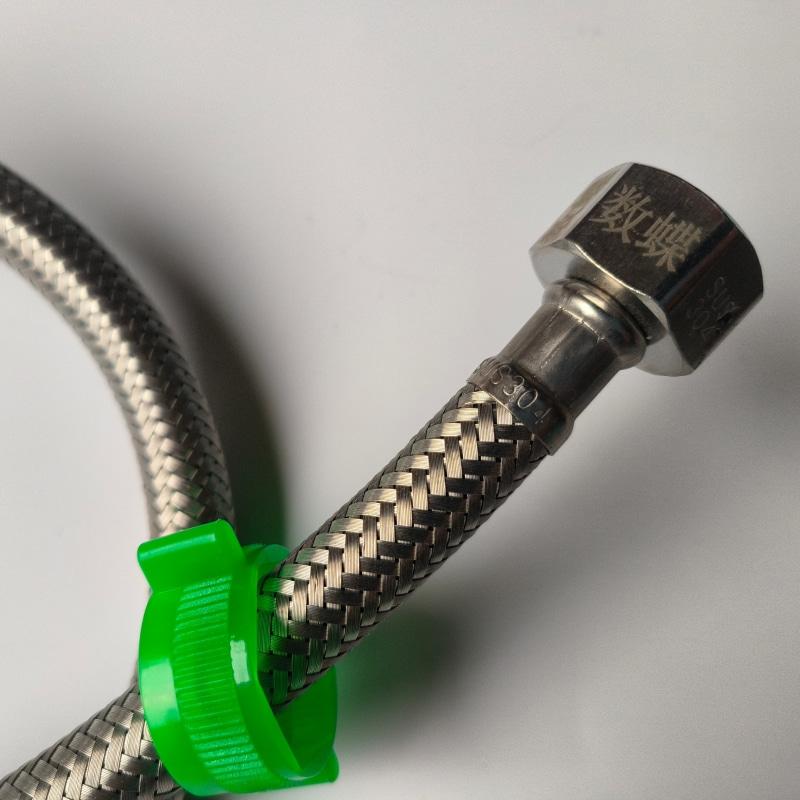 数碟304不锈钢编织软管15x800mm个高清大图