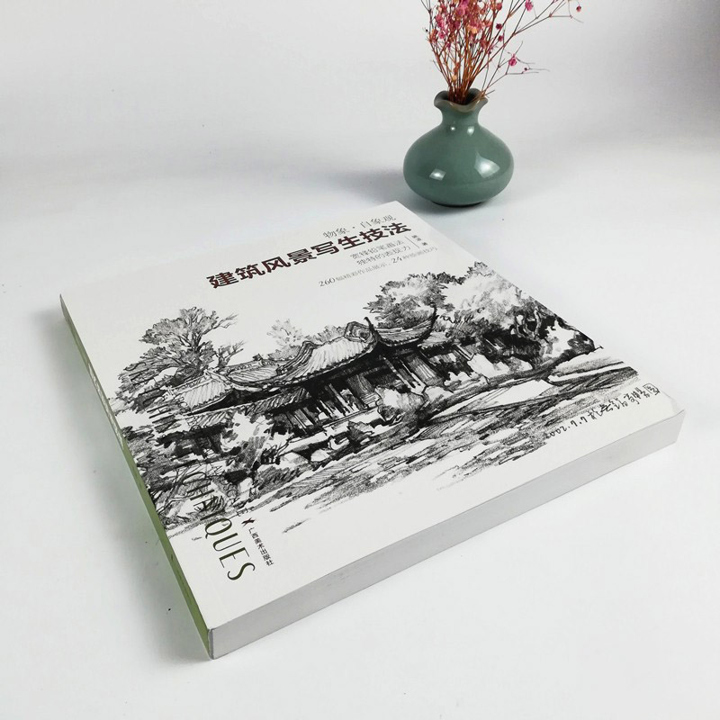 [正版]建筑风景写生技法——物象·自象观 260幅手绘佳作解读速写技巧 初学者钢笔铅笔建筑风景手绘速写基础技法 速写绘高清大图