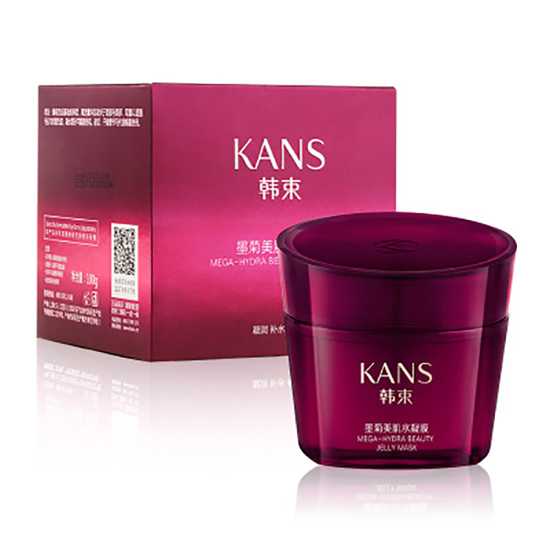 韩束(Kans) 巨补水墨菊美肌水凝膜100g 保湿补水 晚霜面霜 睡颜凝膜 各种肤质