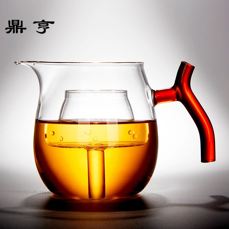 鼎亨耐高温玻璃公道杯小青柑专用泡茶壶电陶炉蒸煮茶器公杯功夫茶