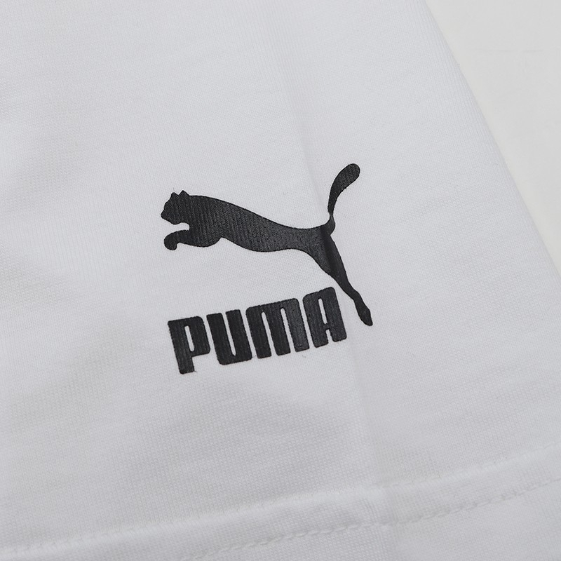 puma彪马男款跑步训练经典logo款圆领短袖t恤57872802