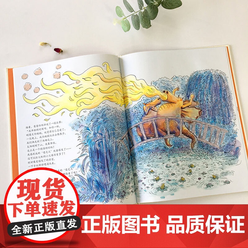 小龙喷喷恋爱了 爸爸与孩子共同成长/阿卡狄亚童书馆高清大图