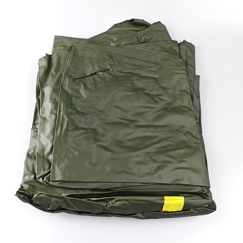 鸽护 分身雨衣 军绿150-190cm 套高清大图