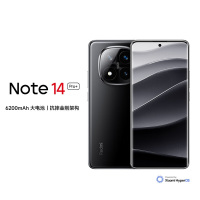 小米(mi)Redmi Note 14Pro+ 5G全网通 12GB+512GB 子夜黑 90W快充 莱茵护眼金刚品质5G智能游戏拍照手机红米note14小米官方原装正品