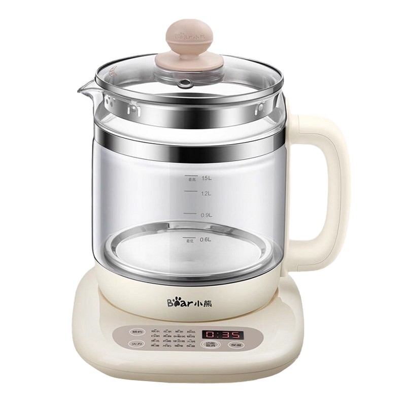 小熊养生壶多功能恒温家用小型炖煮一体大容量预约保温煮茶壶煲汤高清大图
