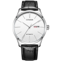 国行 西铁城(CITIZEN)手表 自动机械小牛皮表带商务时尚男表 NH8350-08EB / NH8350-08BB