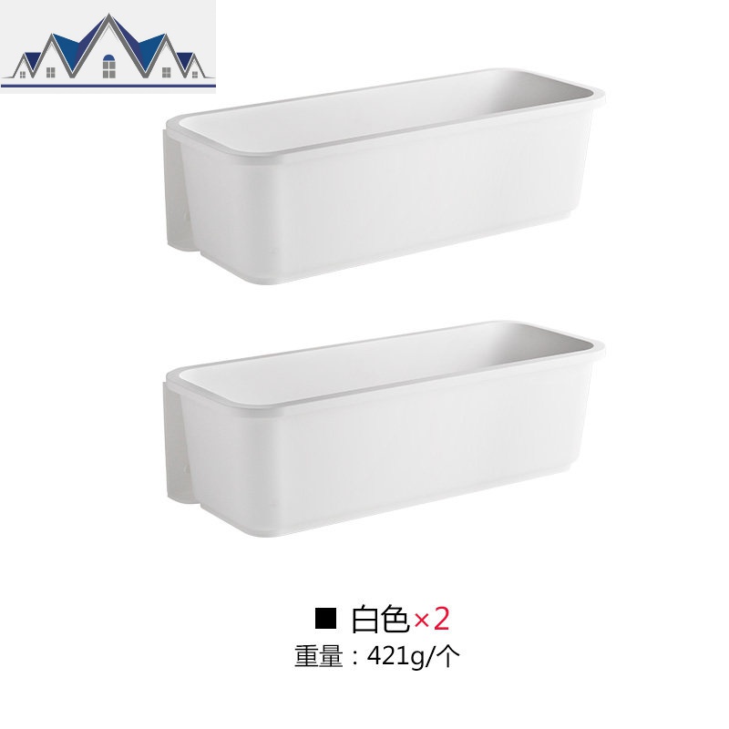 厨房置物架壁挂式免打孔收纳刀架用具抽屉式调料味挂架子拉篮 三维工匠高清大图