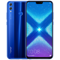 华为/荣耀(honor) 荣耀8X 全网通版 4GB+64GB 魅海蓝色 移动联通电信4G全面屏手机 双卡双待 荣耀手机