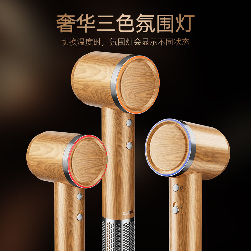 CEEREA 高速吹风机大功率速干家用电吹风负离子不伤发电吹风机吹风筒礼盒装BW-J0116W高清大图