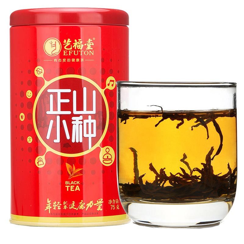艺福堂(EFUTON)正山小种特级75g/罐