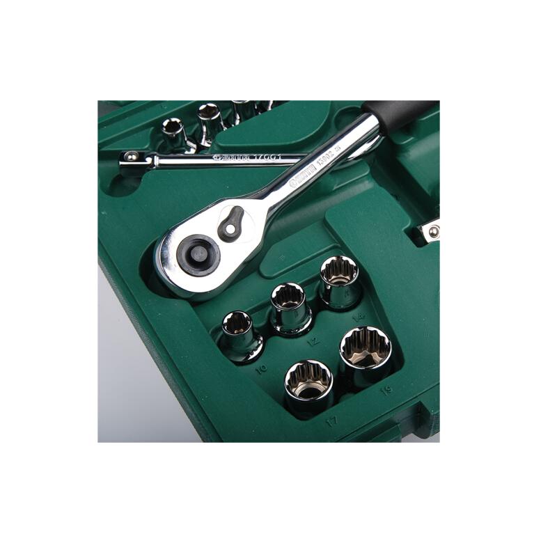 世达(SATA) 32件12.5MM系列套筒组套 09099正品