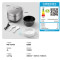 美的(Midea)电饭煲MB-HS439稻香电饭锅IH电饭煲家用电磁加热4L大容量全智能多功能预约煮饭锅