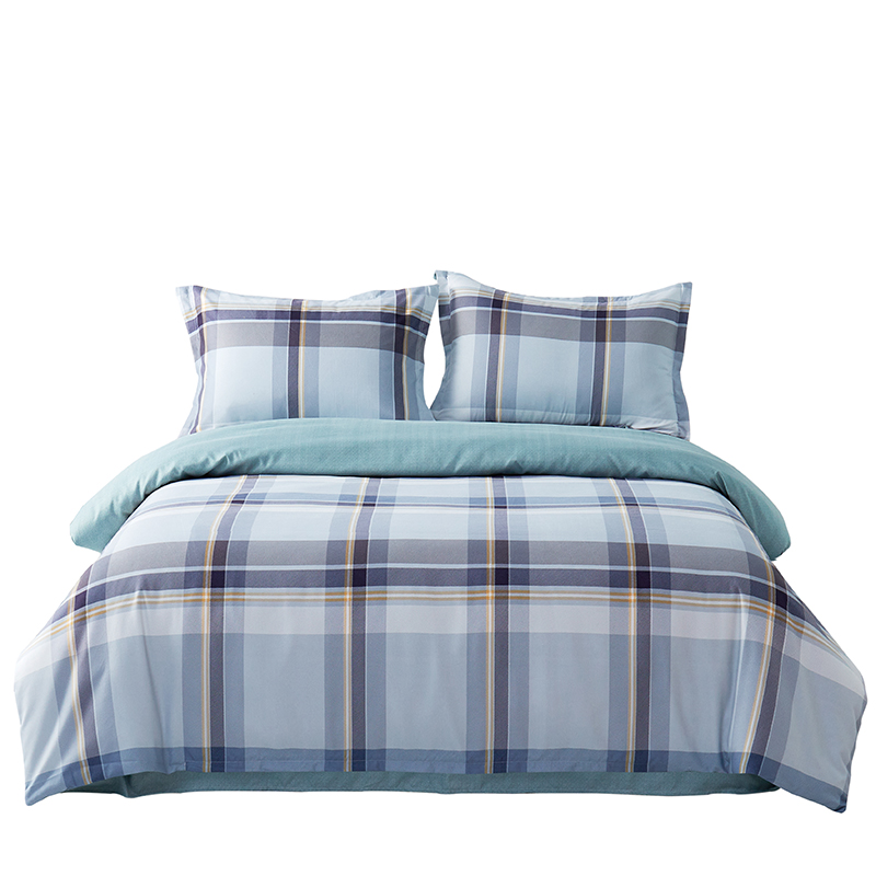 Z.M.N.(法国啄木鸟)云归棉涤磨毛四件套-雷瓦ZHT-0040高清大图