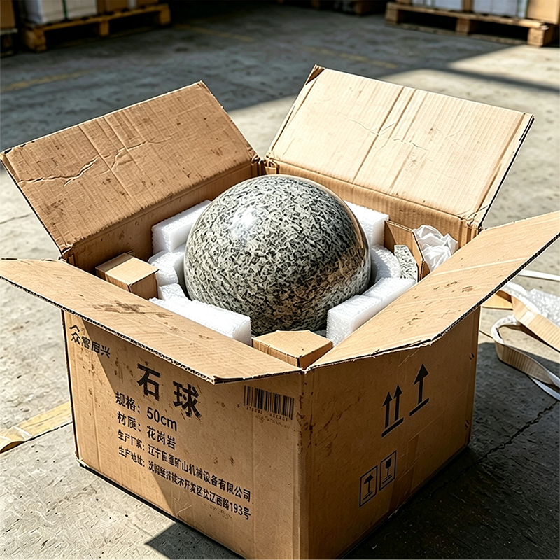 众常启兴 石球50cm高清大图